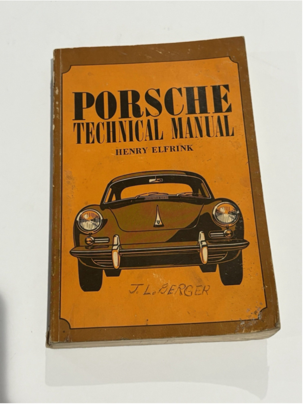 Porsche Technical Manual Henry Elfrink 356 A B C Carrera Speedster Shop Book